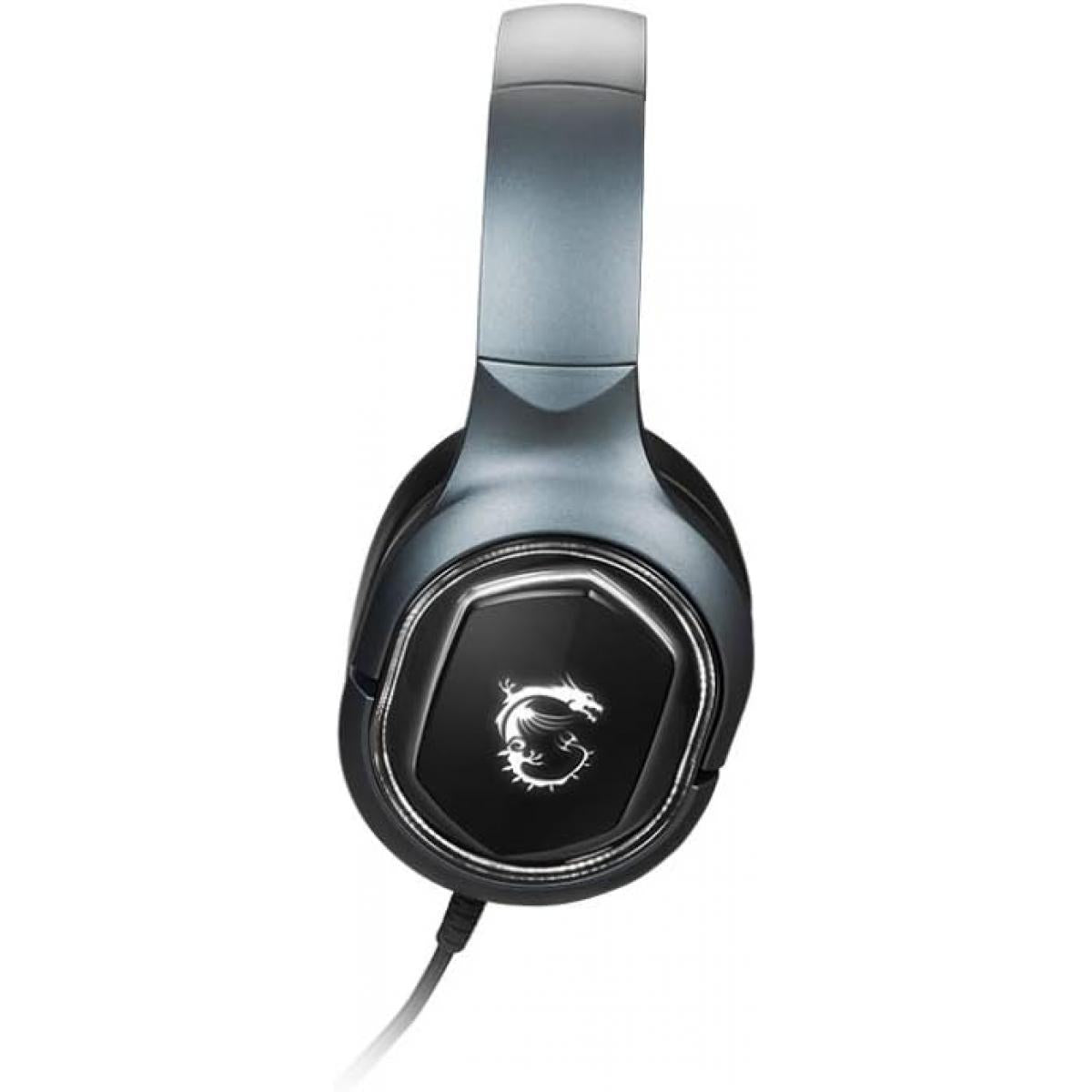 MSI Immerse GH50 Wired, 7.1 Surround Sound, Foldable Metal Headband Gaming Headset MSI Immerse GH50 Wired, 7.1 Surround Sound, Foldable Metal Headband Gaming Headset